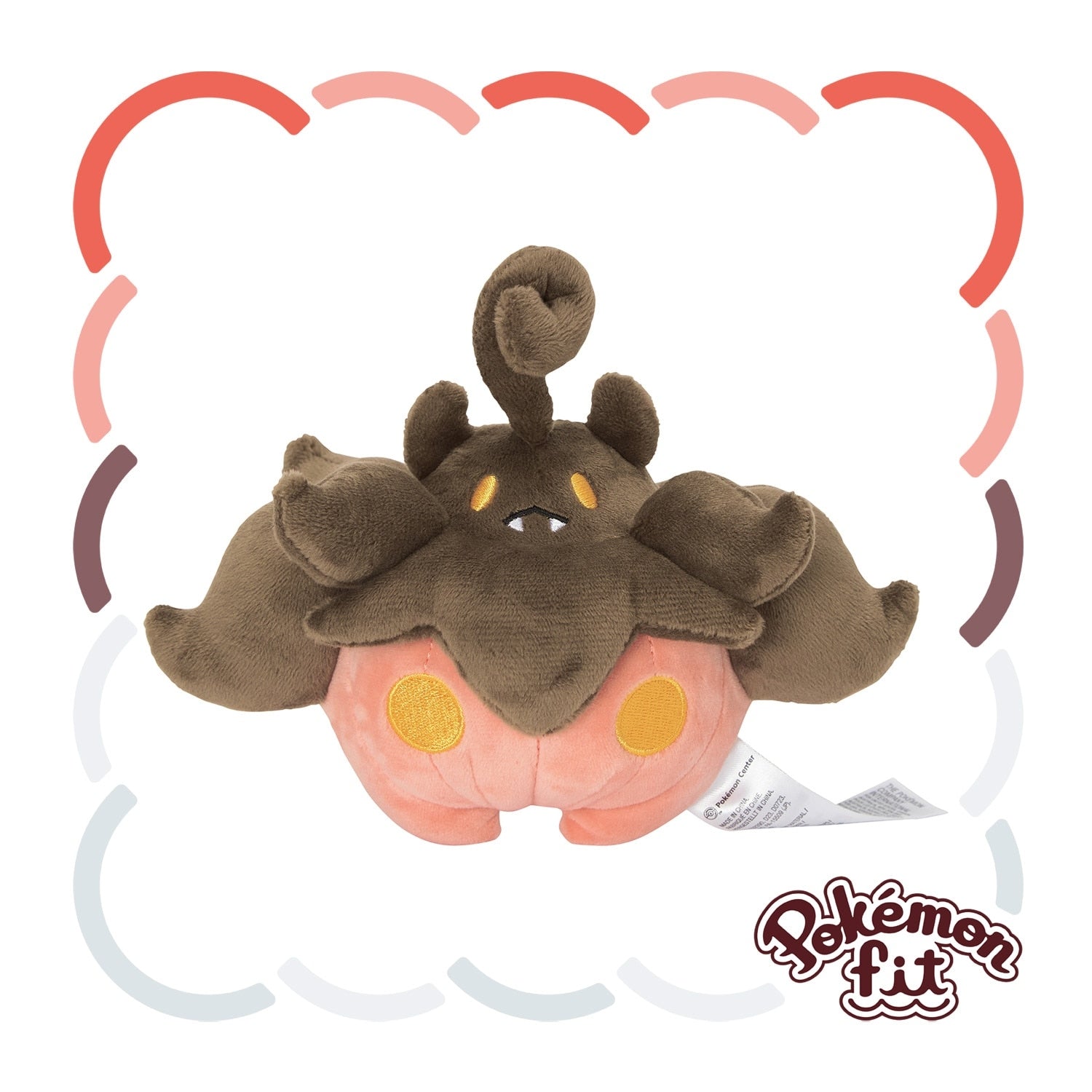 710 Stuffed Pokemon fit bucket plushie from Japan with colorful design