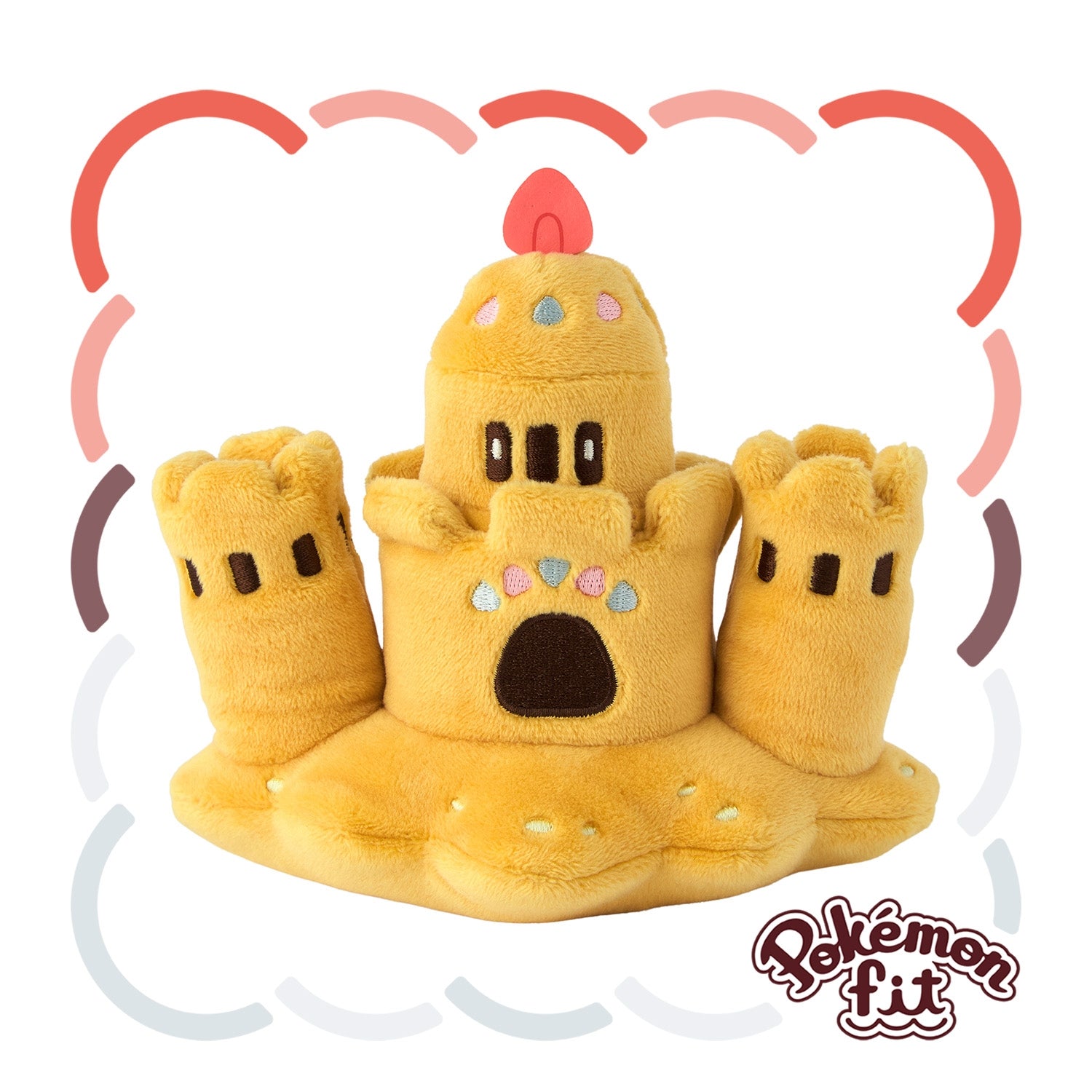 770 Plush Pokemon fit Shirodesna from Japan, cute face detail