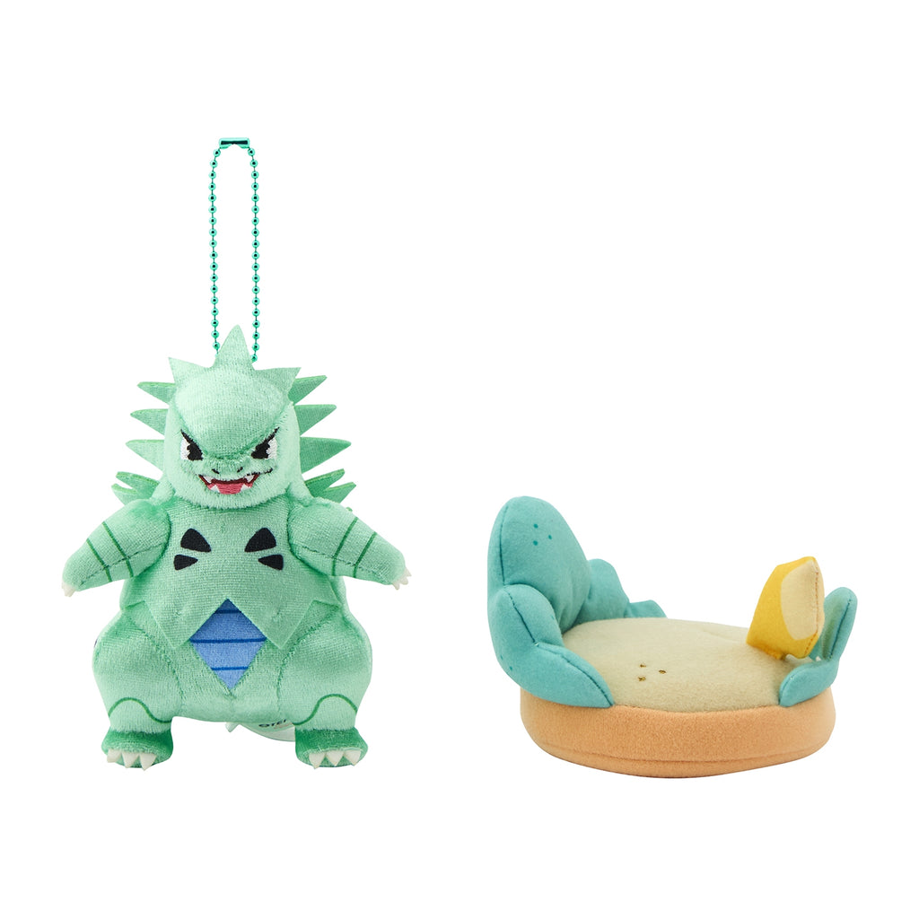 Tyranitar OTENKI TEAM Mascot Plush with Display Field | Pokémon Center Japan