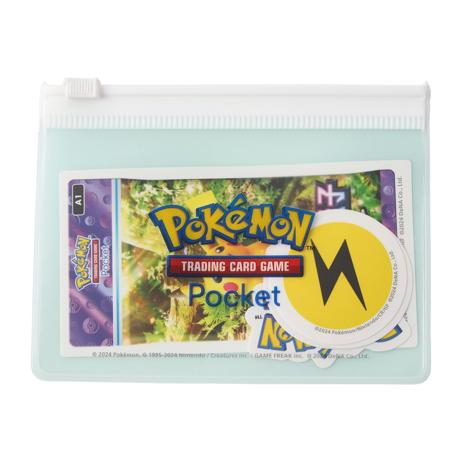 Pouch Sticker Pokémon Trading Card Game Pocket Pikachu