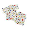 Monpoke all pattern jinbei white 110cm