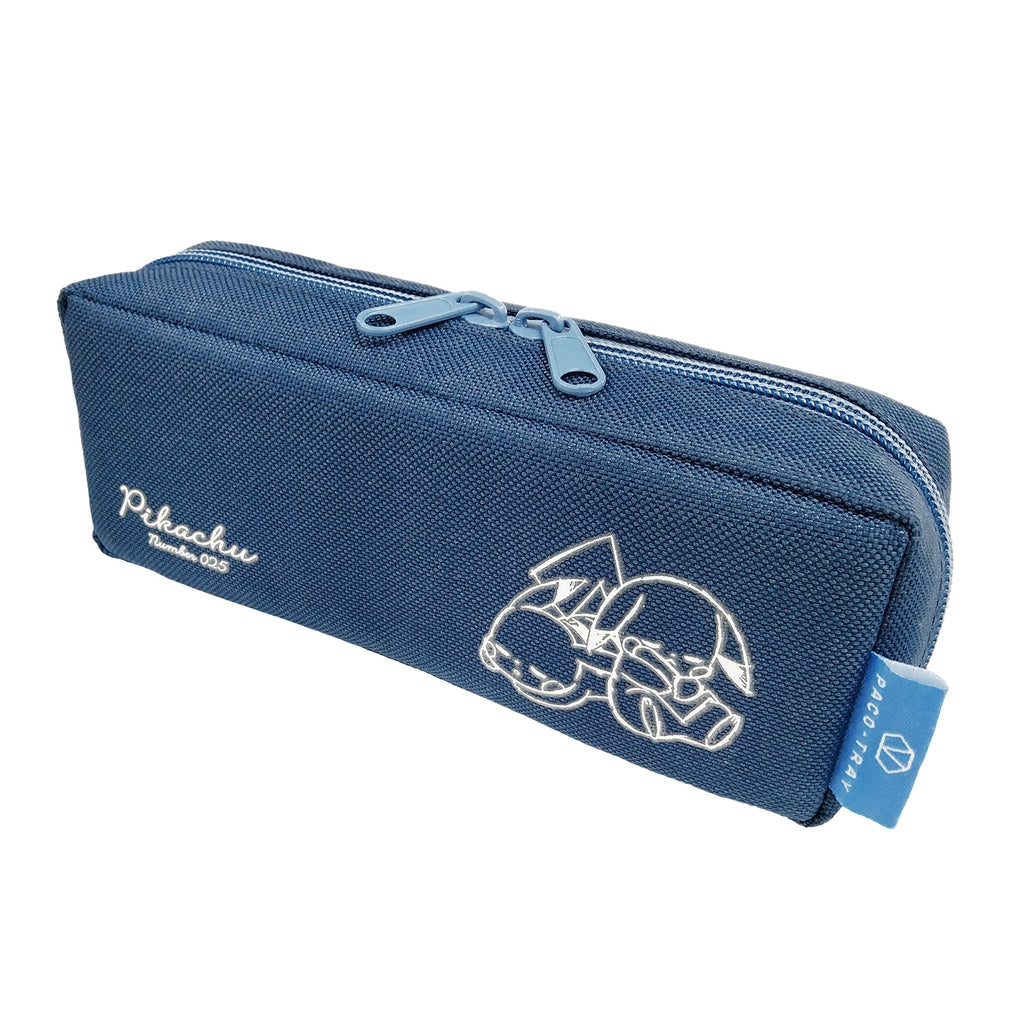Paco Tray Pen Case Pikachu 025 with electric-type design from Japan