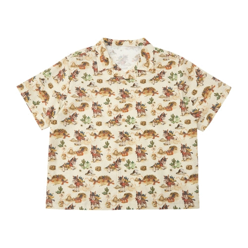 Short sleeve shirt Run Run! Desert (130)