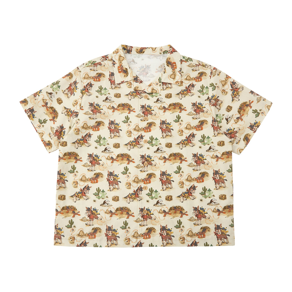 Short sleeve shirt Run Run! Desert (130)