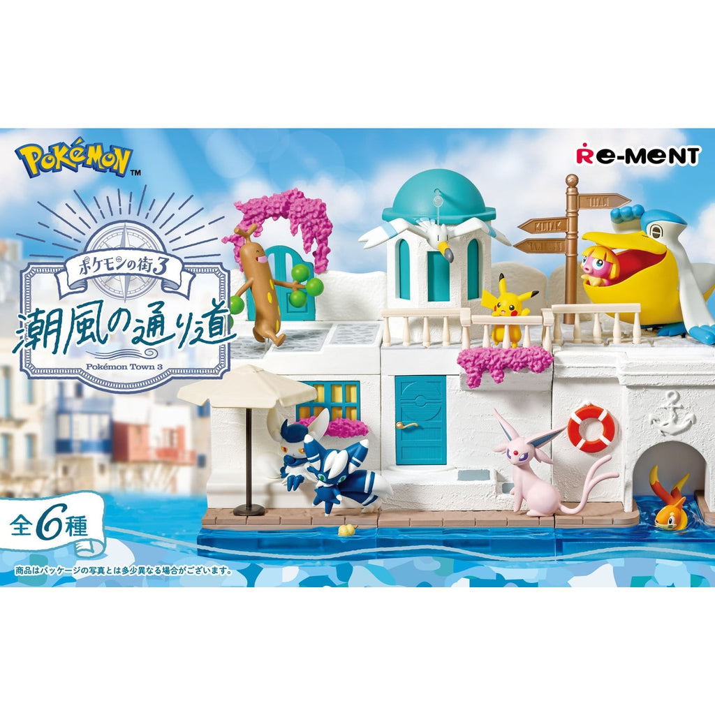 Pokemon City 3 Sea Breeze Path BOX from Japan, collectible box with colorful design
