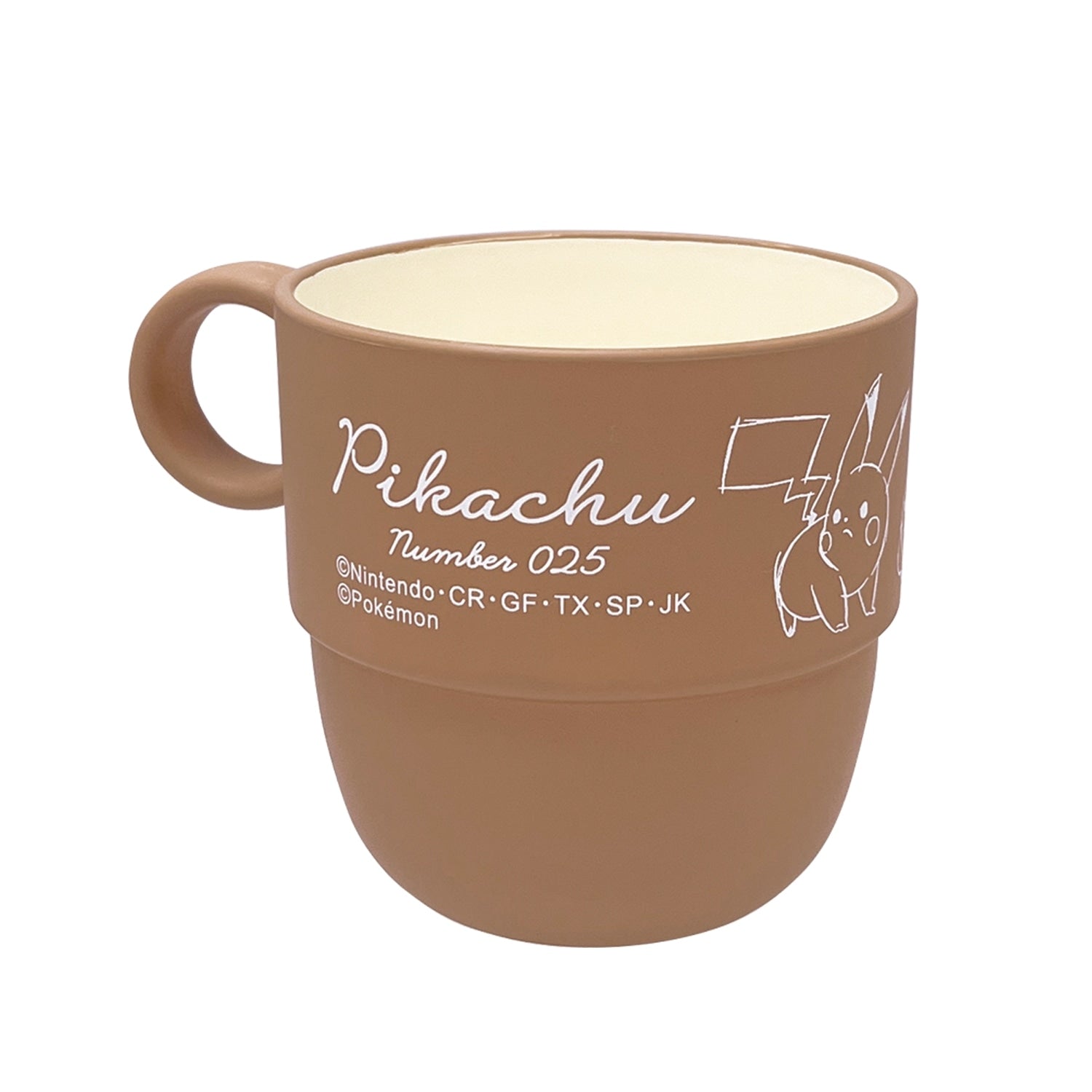 Stacking cup mini “Pikachu number025” Pikachu_Mocha