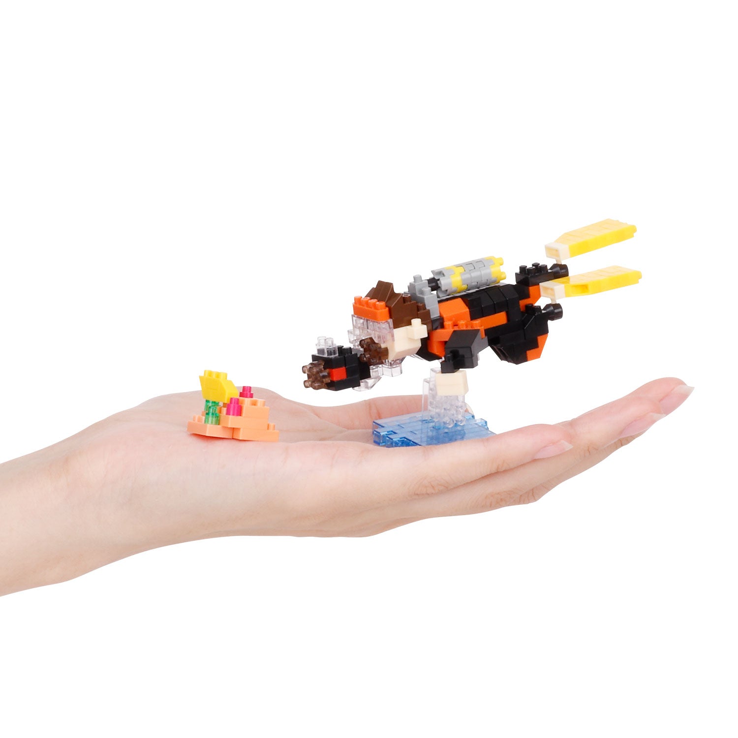 nanoblock scuba diving
