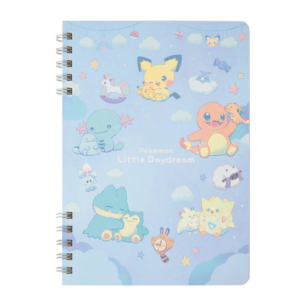 B6 ring notebook Little Daydream with cute Pokemon characters from Japan