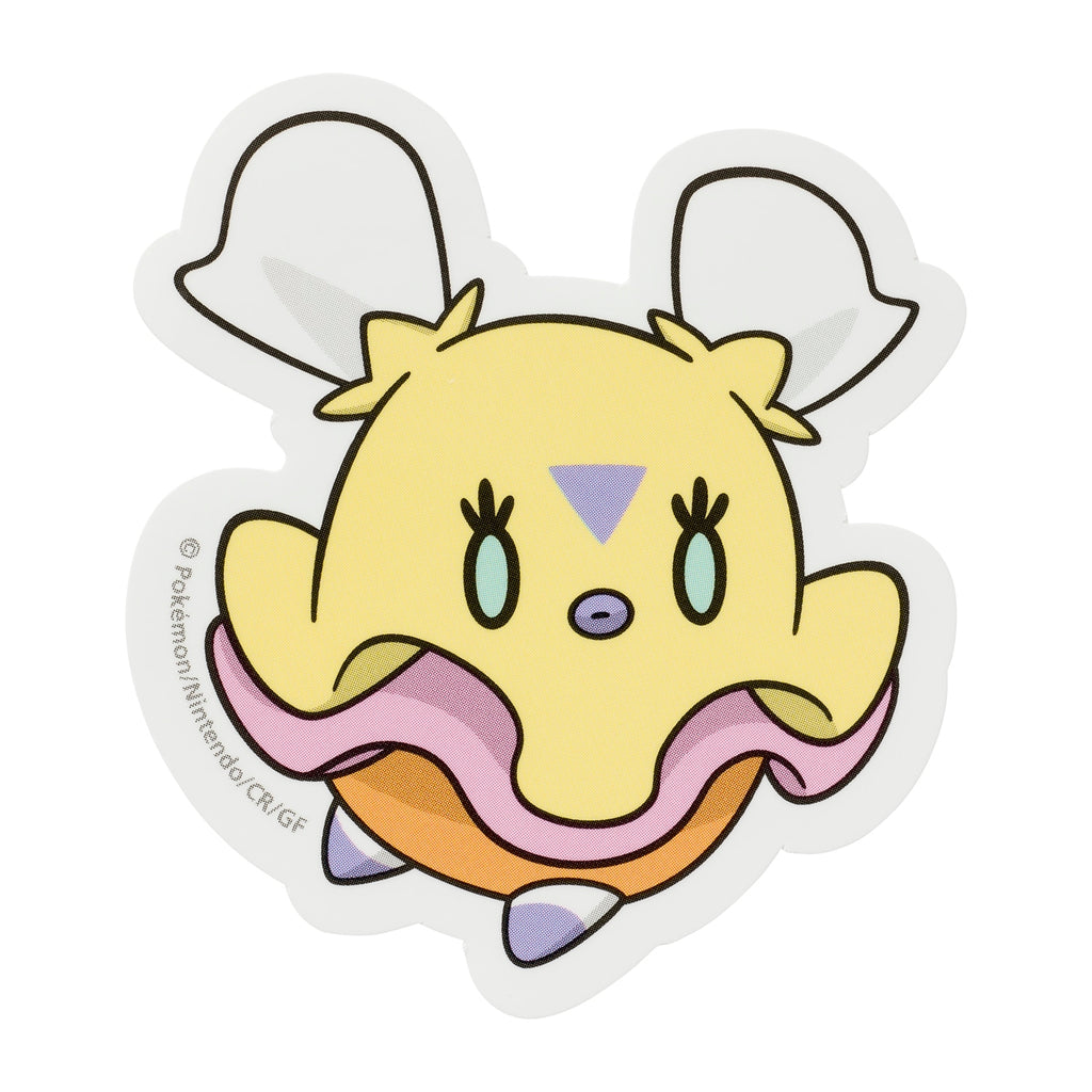 Pokemon Sticker Hirahina with Flittle design from Japan