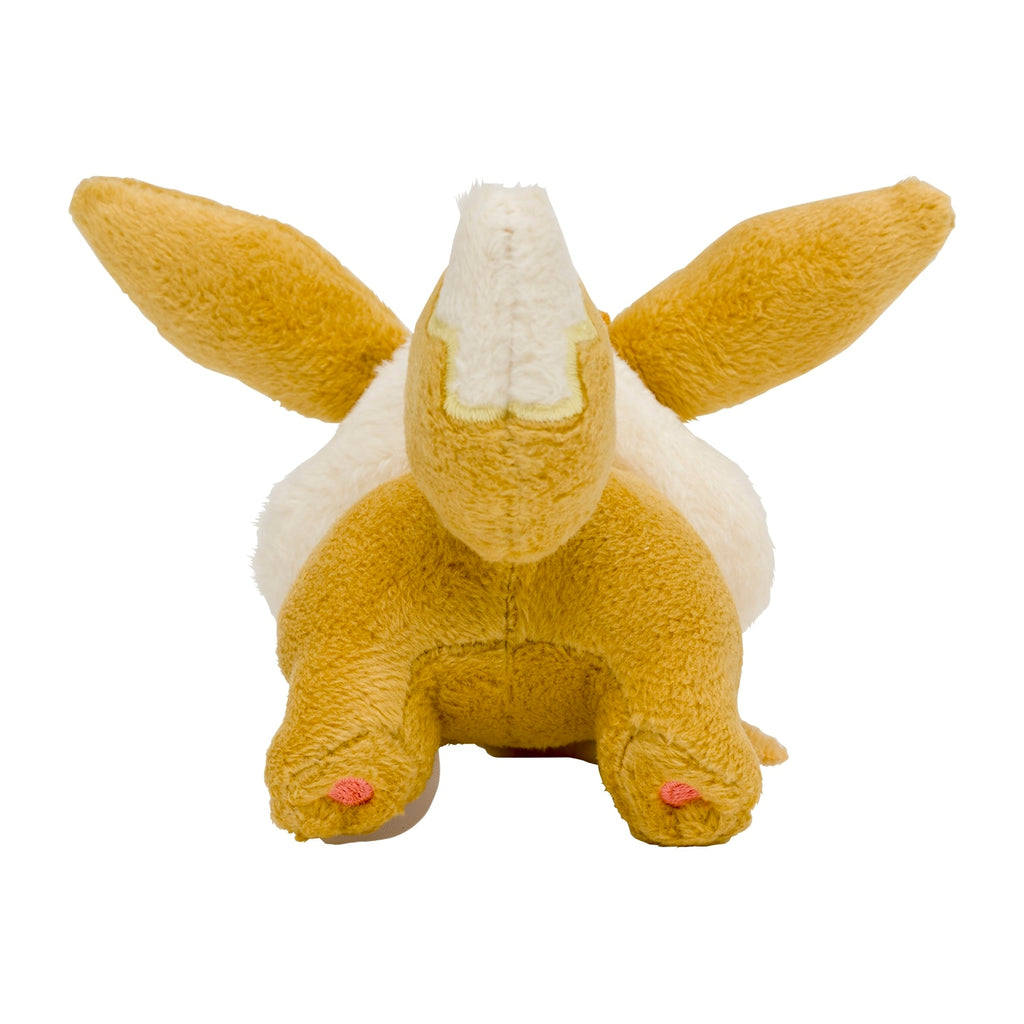 Authentic Japanese Patchin mascot Eevee figure with official Pokemon packaging