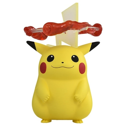 Rare Moncolle Pikachu figure with unique pose from Japan