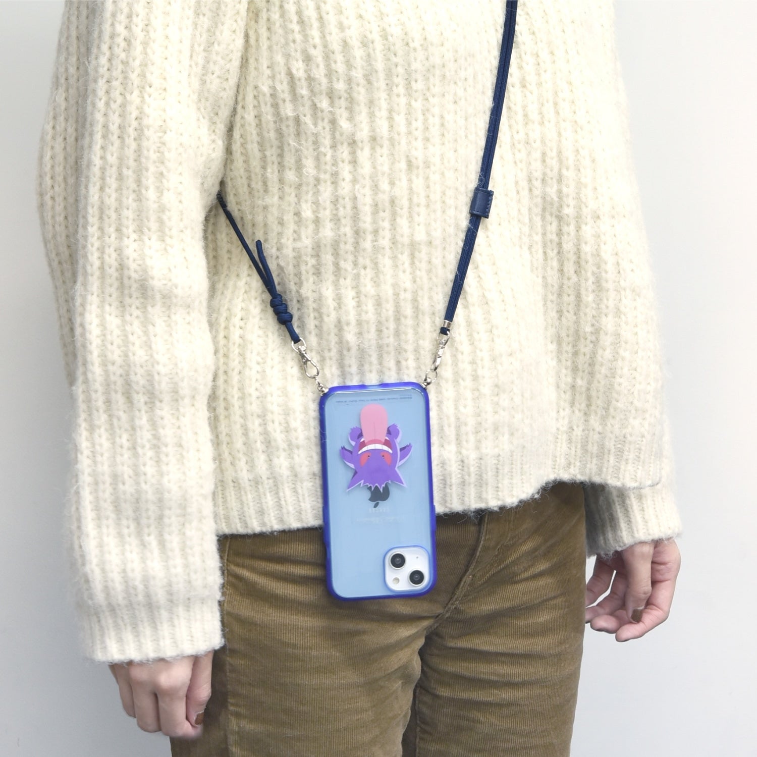 IIIIfit Loop iPhone14/13 compatible case Gengar
