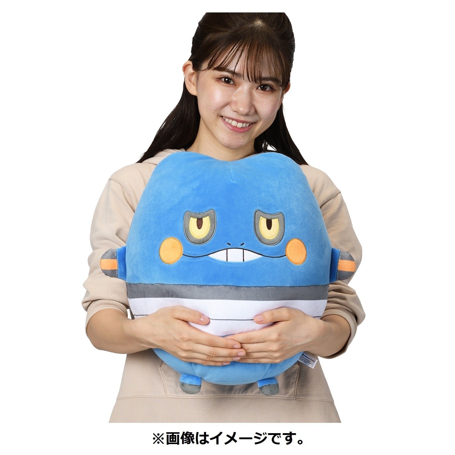 Mugyutto Gregguru stuffed toy from Japan, high-quality and cuddly Pokemon character