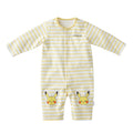 Monpoke coveralls with knee pads yellow