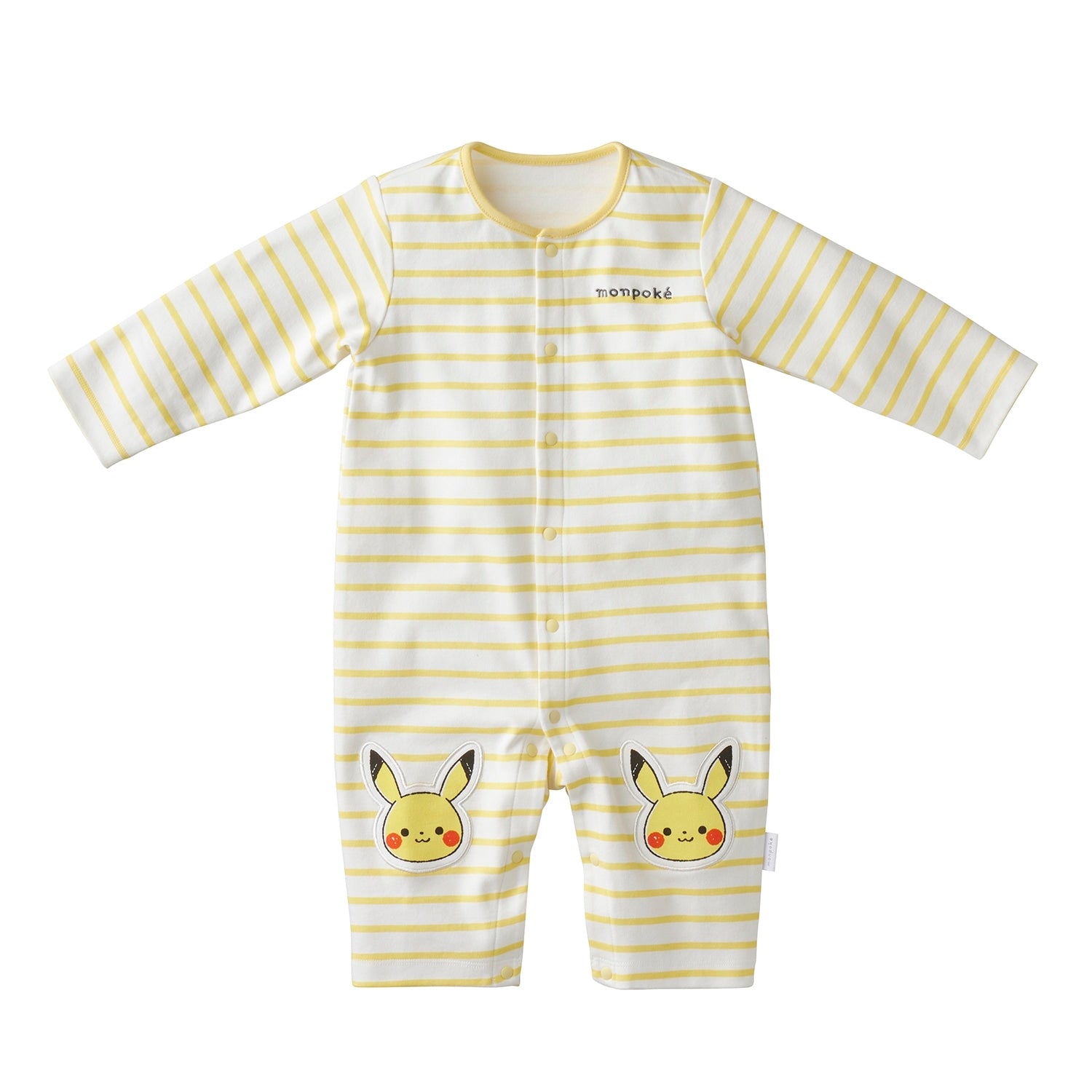 Monpoke coveralls with knee pads yellow