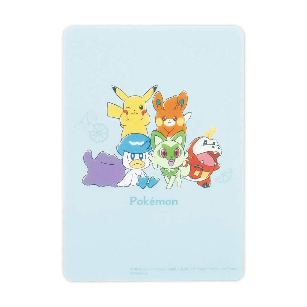 Authentic Japanese Pokémon Center memo ring with Pikachu and friends