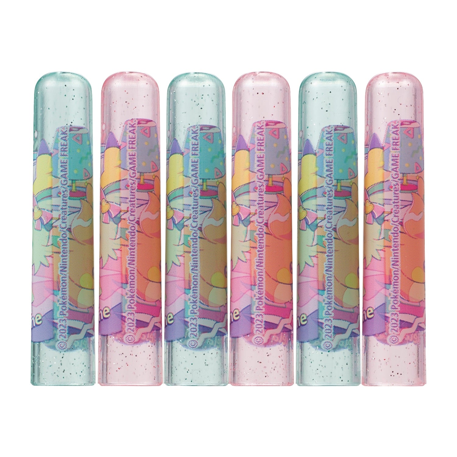 Authentic Japanese Pokémon Pencil Cap Relaxing Time, close-up of character details