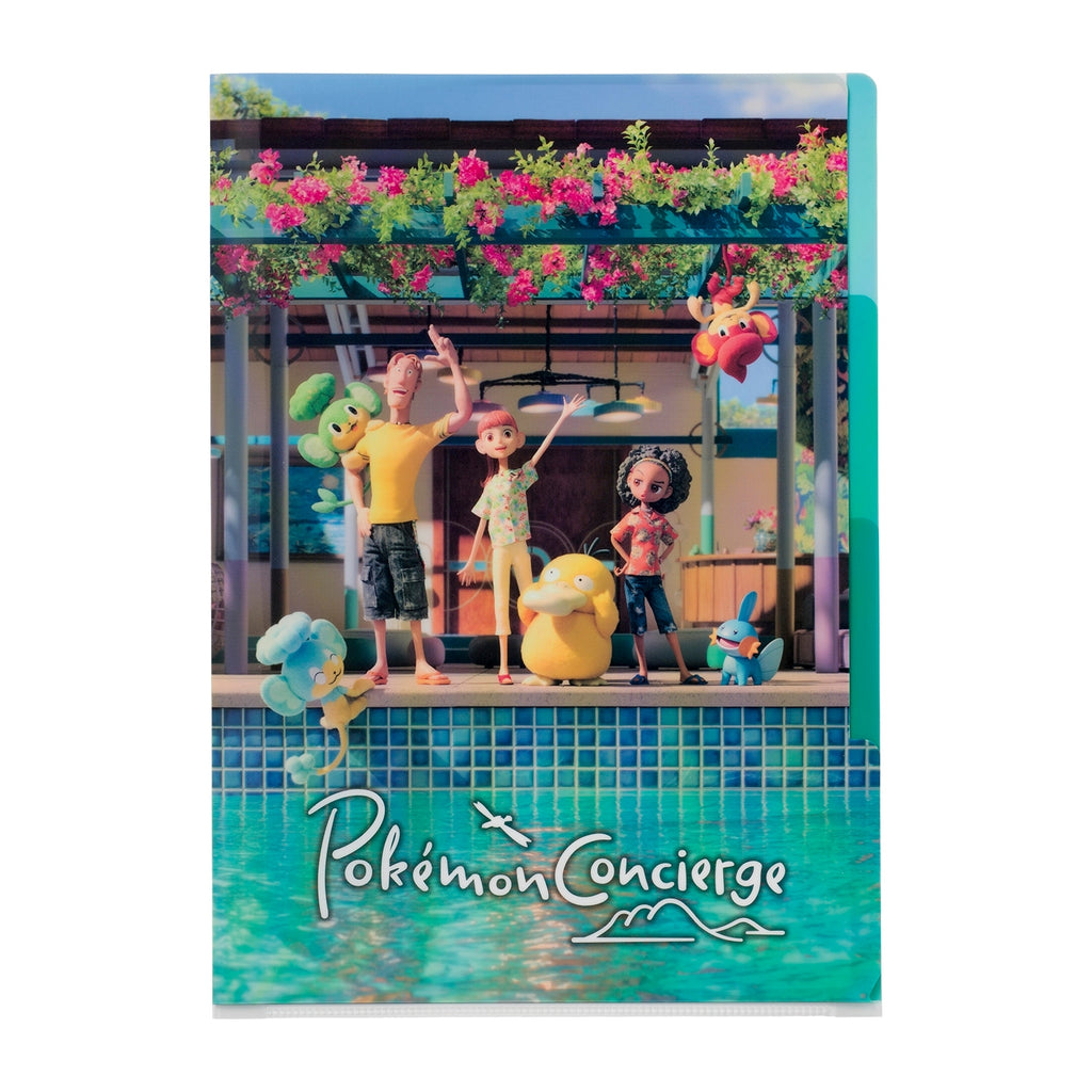 3 pocket A4 clear file Pokemon Concierge