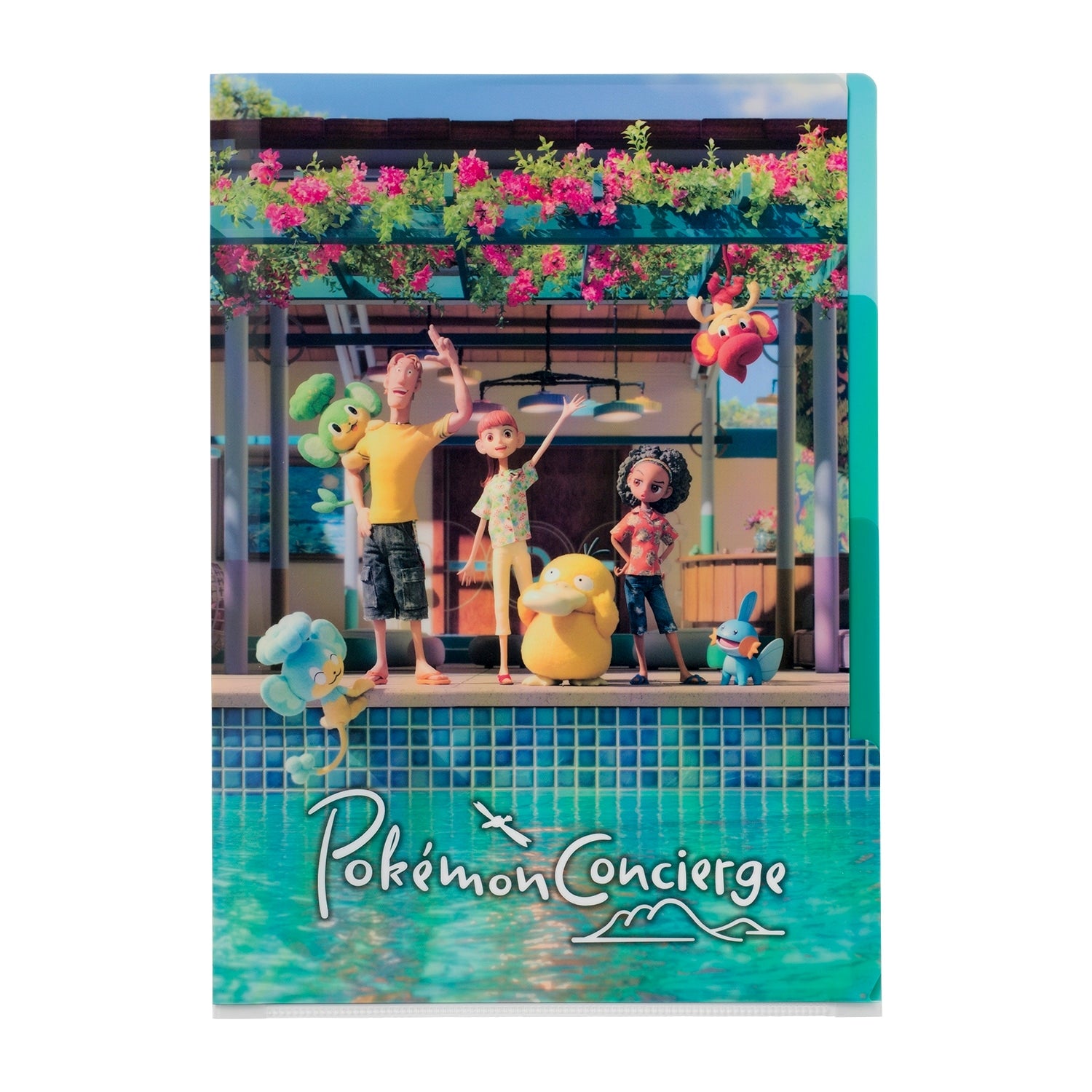 3 pocket A4 clear file Pokemon Concierge