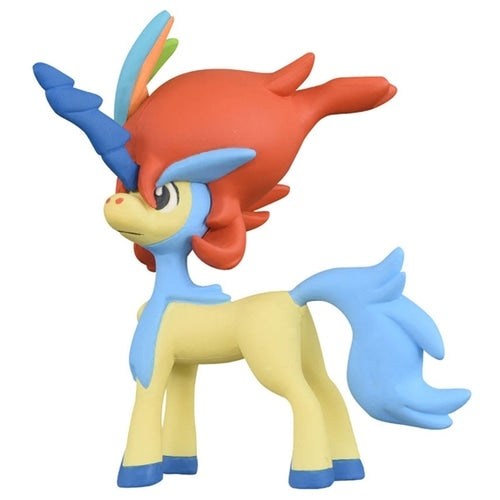 Keldeo figure with detailed design, authentic Japanese collectible