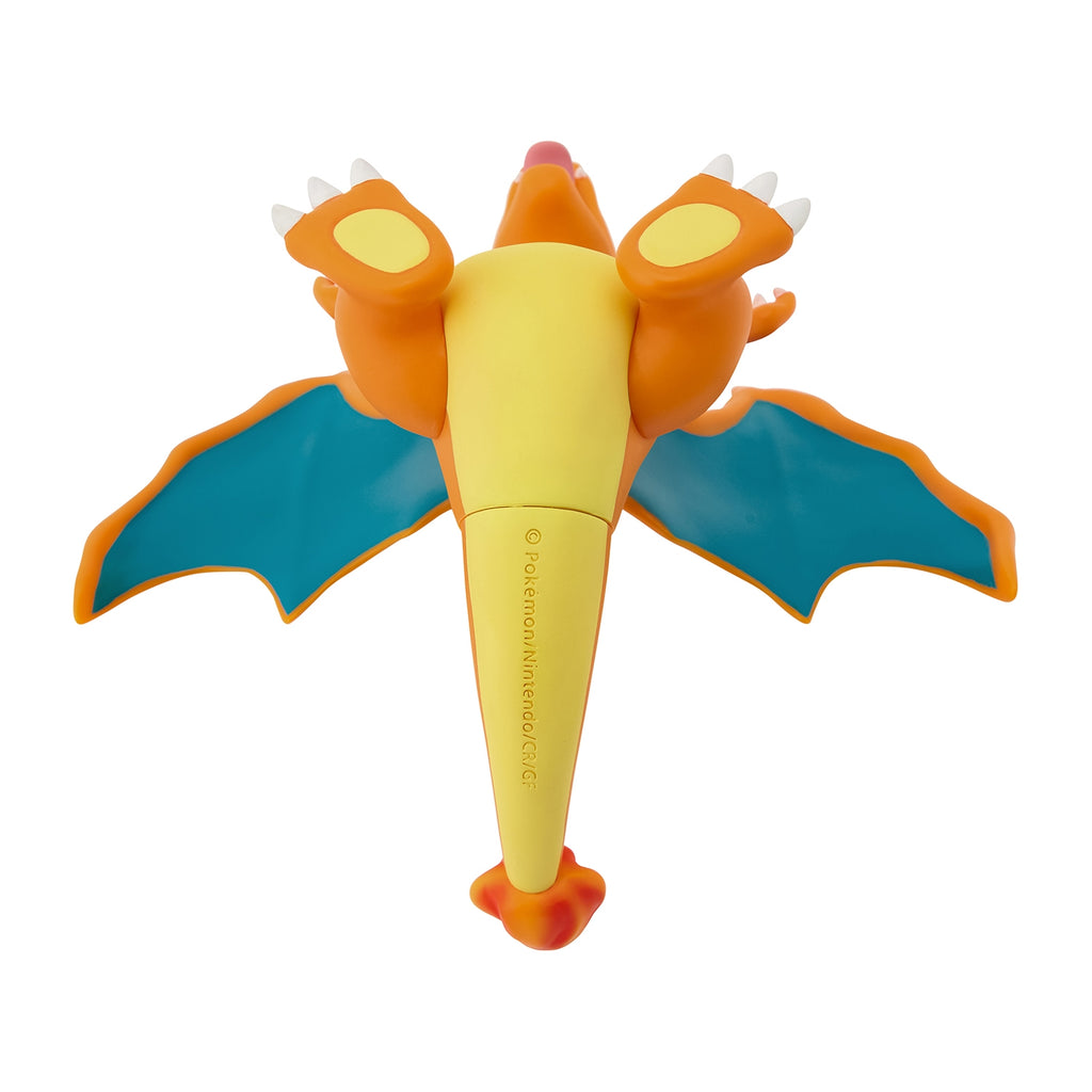 Japanese Charizard soft vinyl figure with vibrant colors and details