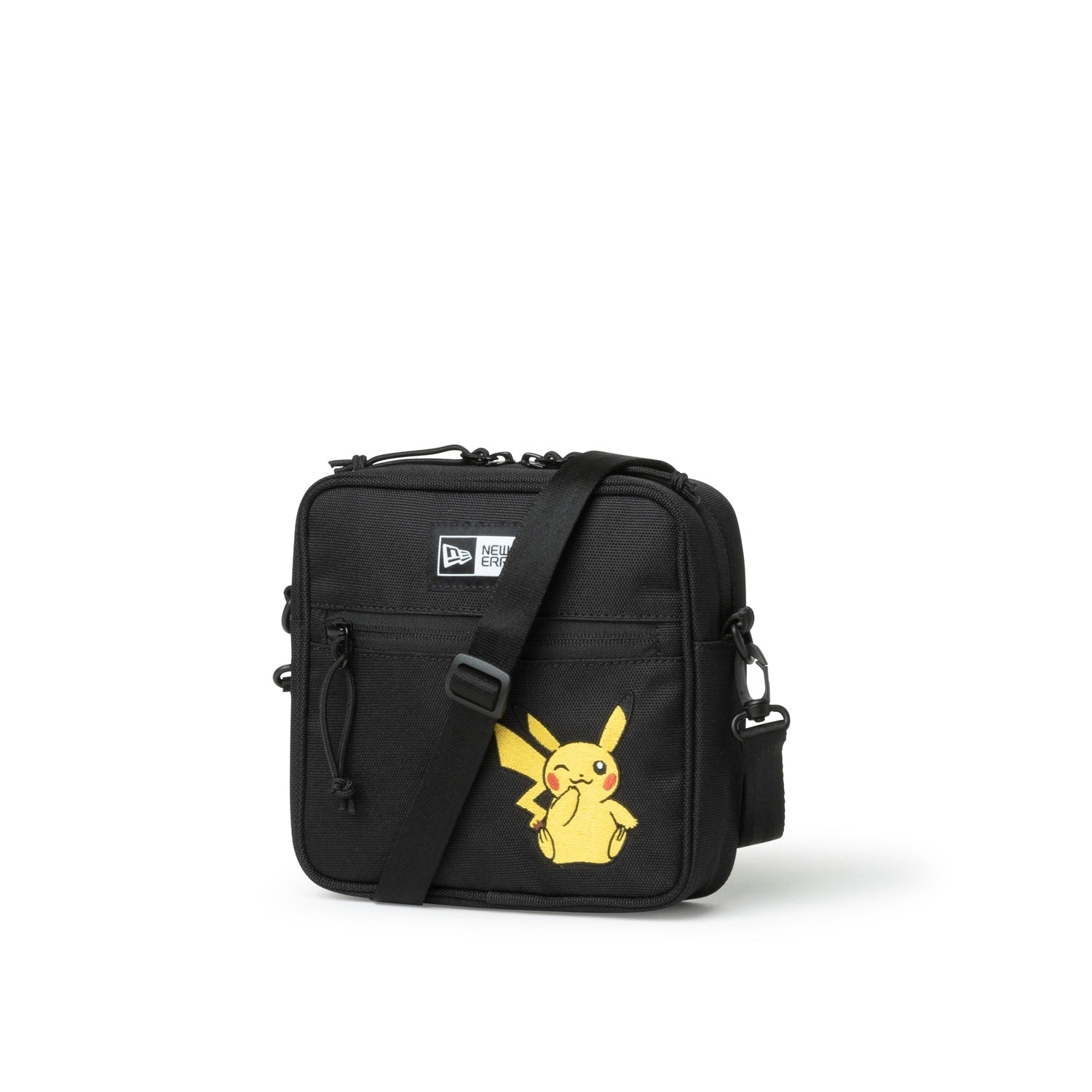 NEW ERASquare Shoulder Pouch PIKACHU BLK