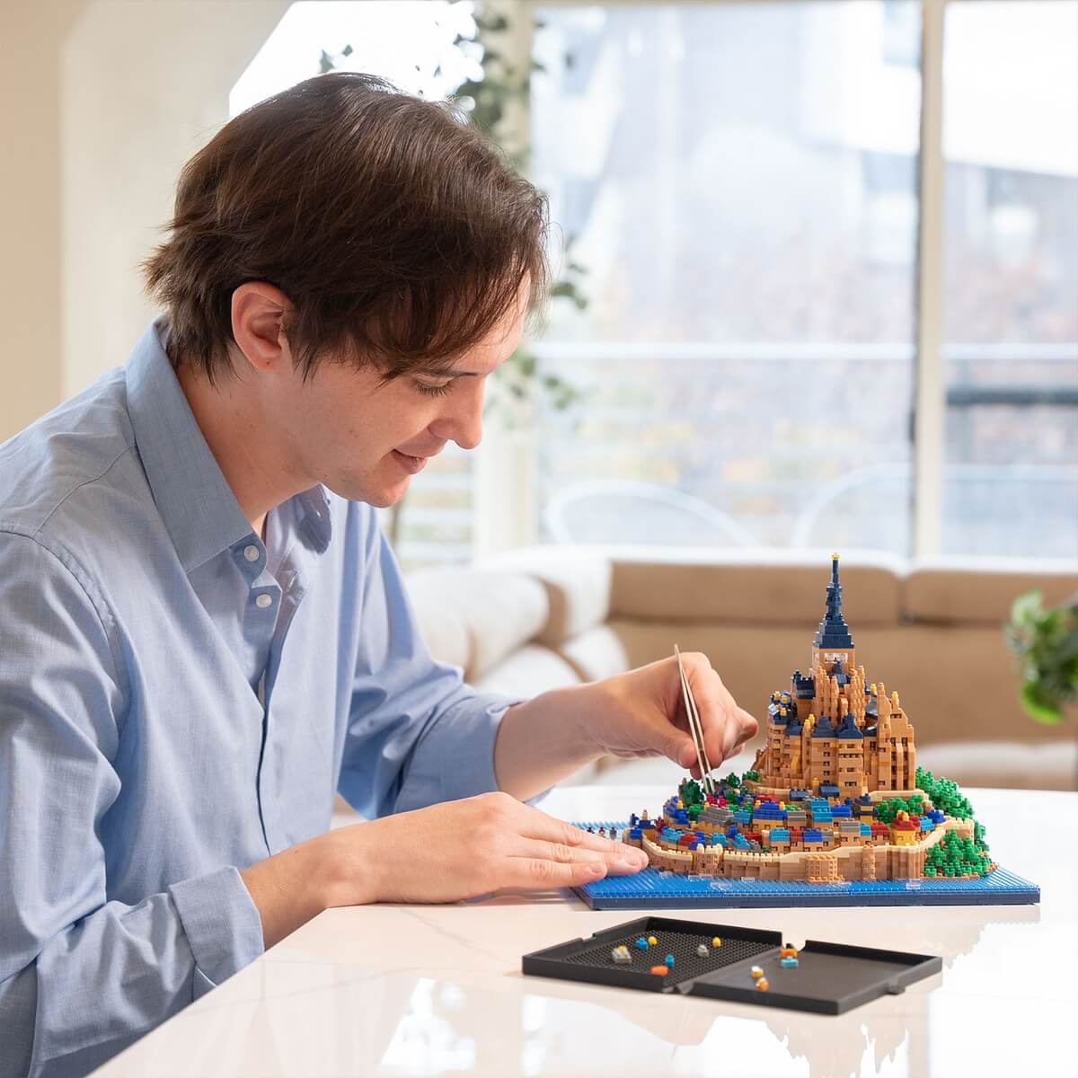 Nanoblock Mont Saint Michel Deluxe Edition