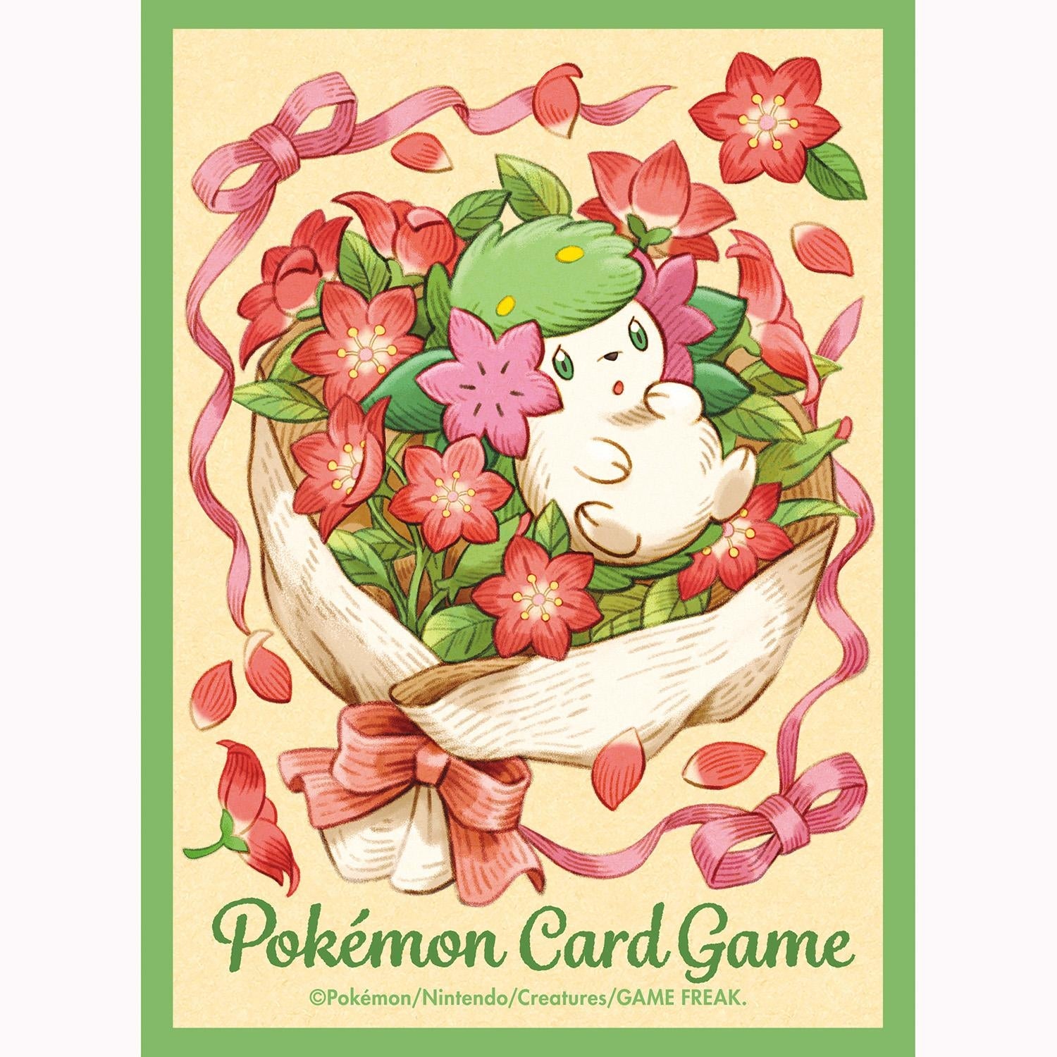 Pokémon TCG Deck Shield Sleeves – Shaymin (#492) | Japan Exclusive