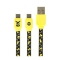 USB Type-C compatible sync & charging cable Pikachu 824A