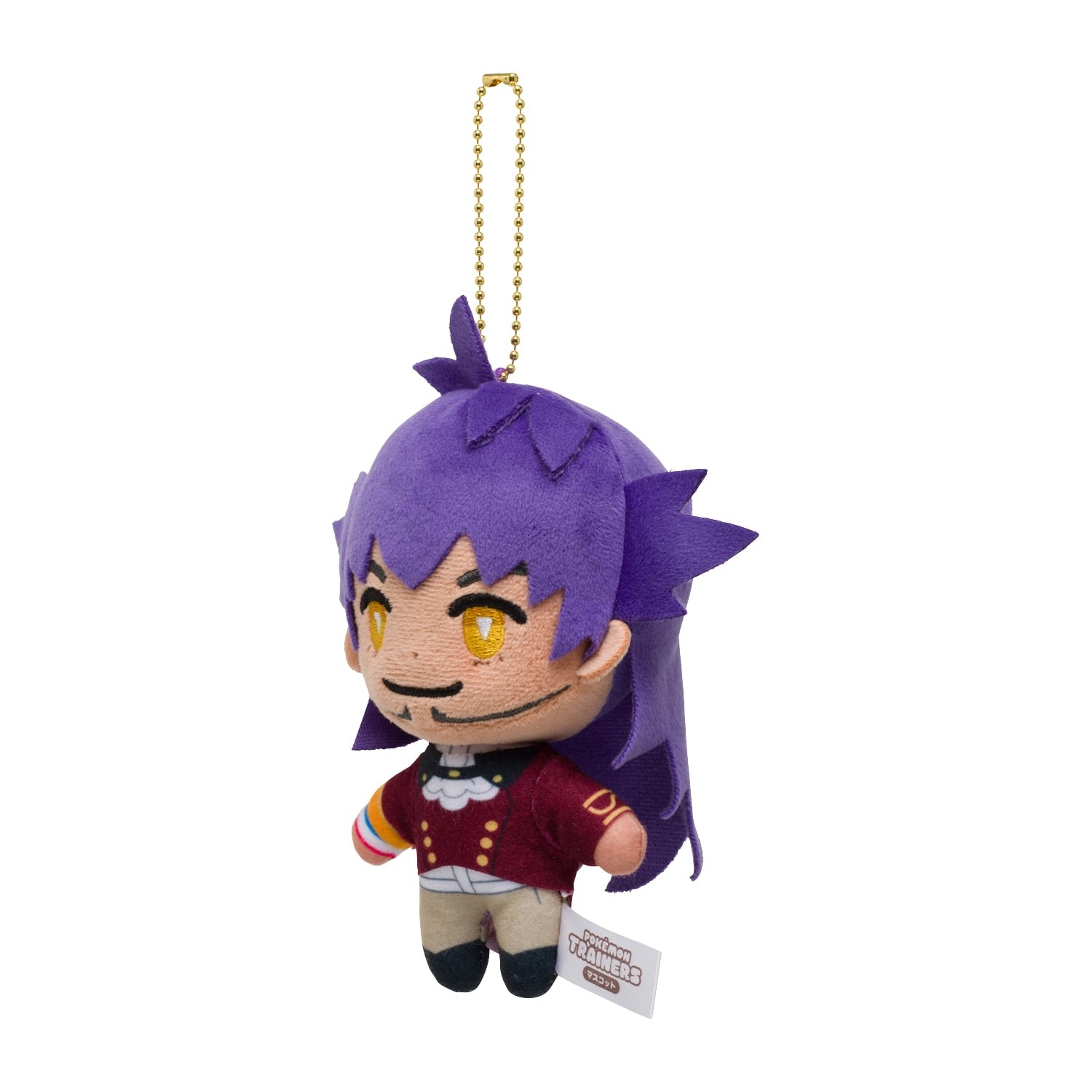 Authentic Japanese Pokemon Dande Trainer Plushie, front view