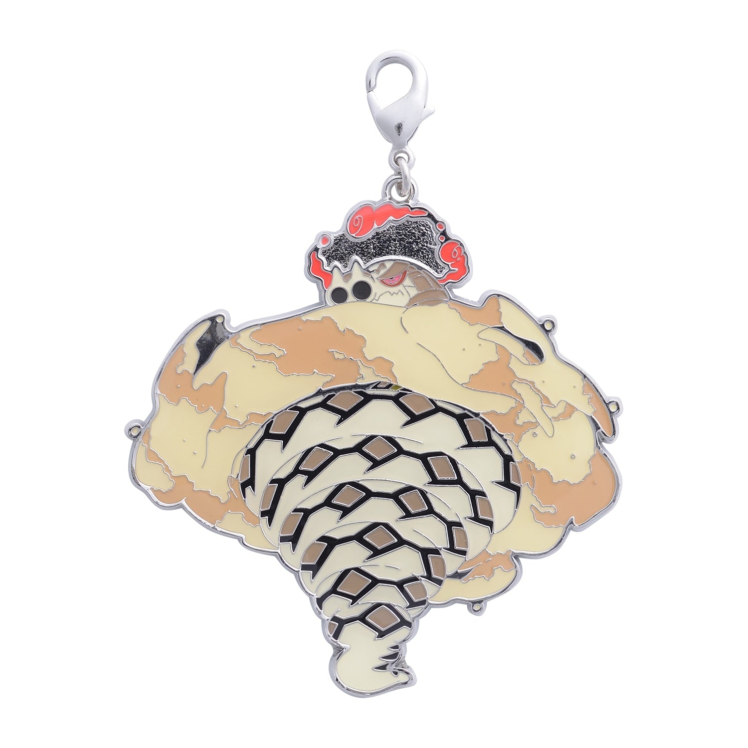 Kyodai Max Sadaijah metal charm, Sandaconda design, from Japan