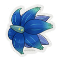 Pokemon Sticker Kiraflor with Glimmora artwork from Japan, featuring a Rock/Poison-type Pokemon