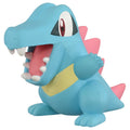 Moncolle Waninoko figure from Japan, detailed Pokemon character design