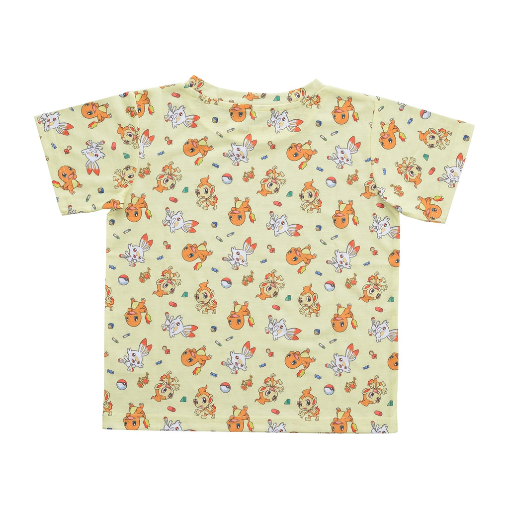 T-shirt Playroom Charmander & Hikozaru & Hibunny 100/120