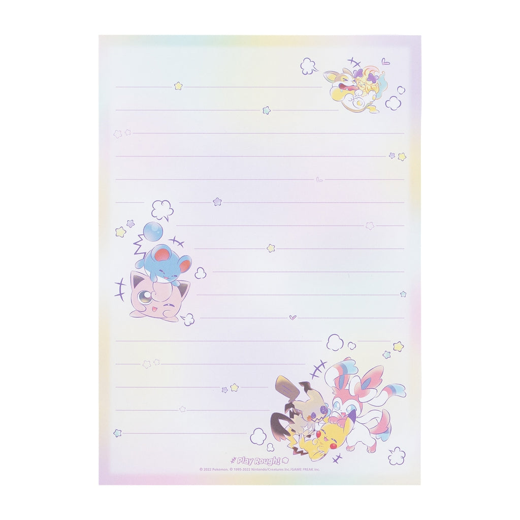 Letter set with binder Play Rough!