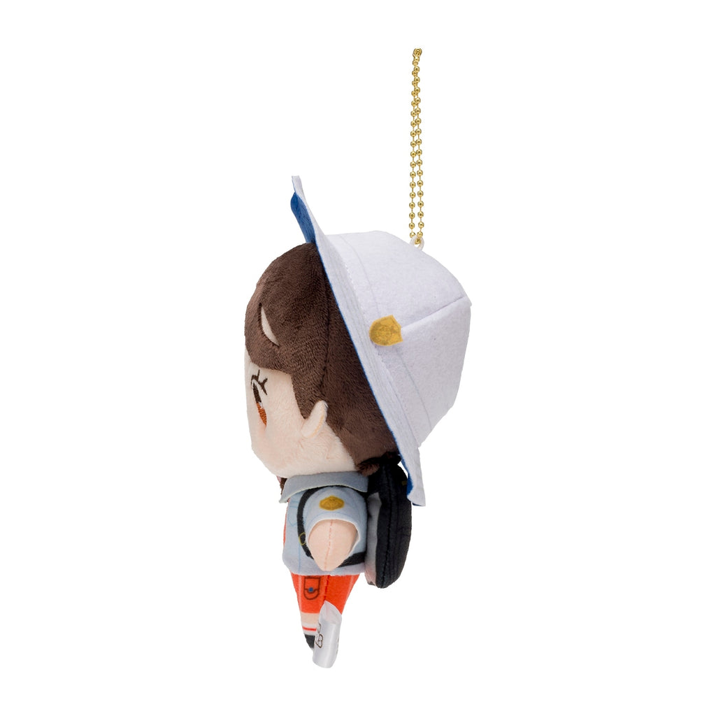 Pokemon Trainers Aoi plushie from Japan, back view with vibrant colors