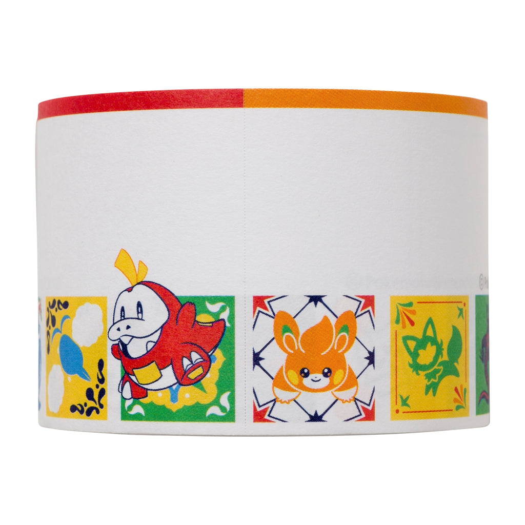 Roll sticky paper Paldea tile from Pokémon Center Japan, with vibrant anime-style artwork