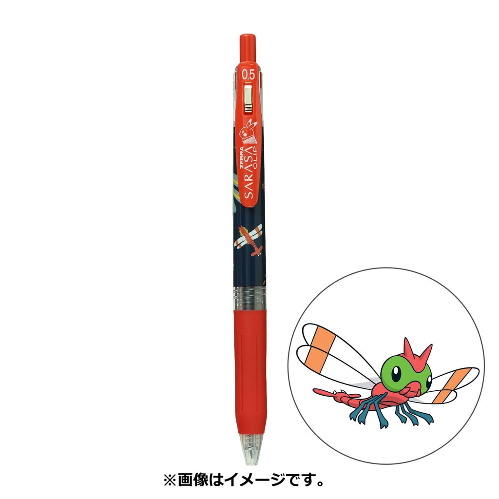 SARASA Pokémon Shirts Yanma pattern from Japan, featuring Bug/Flying-type Pokémon