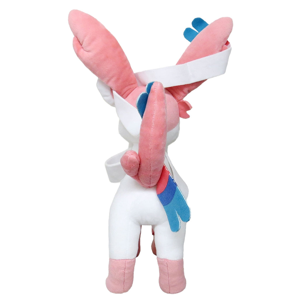 Authentic Japanese Pokemon Nymphia plushie with official tags and packaging