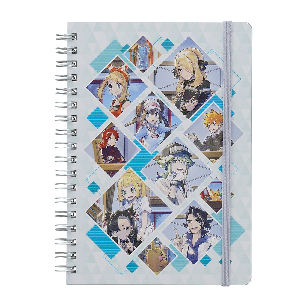 Pokemon Salon Notebook from Japan, featuring Trainer character