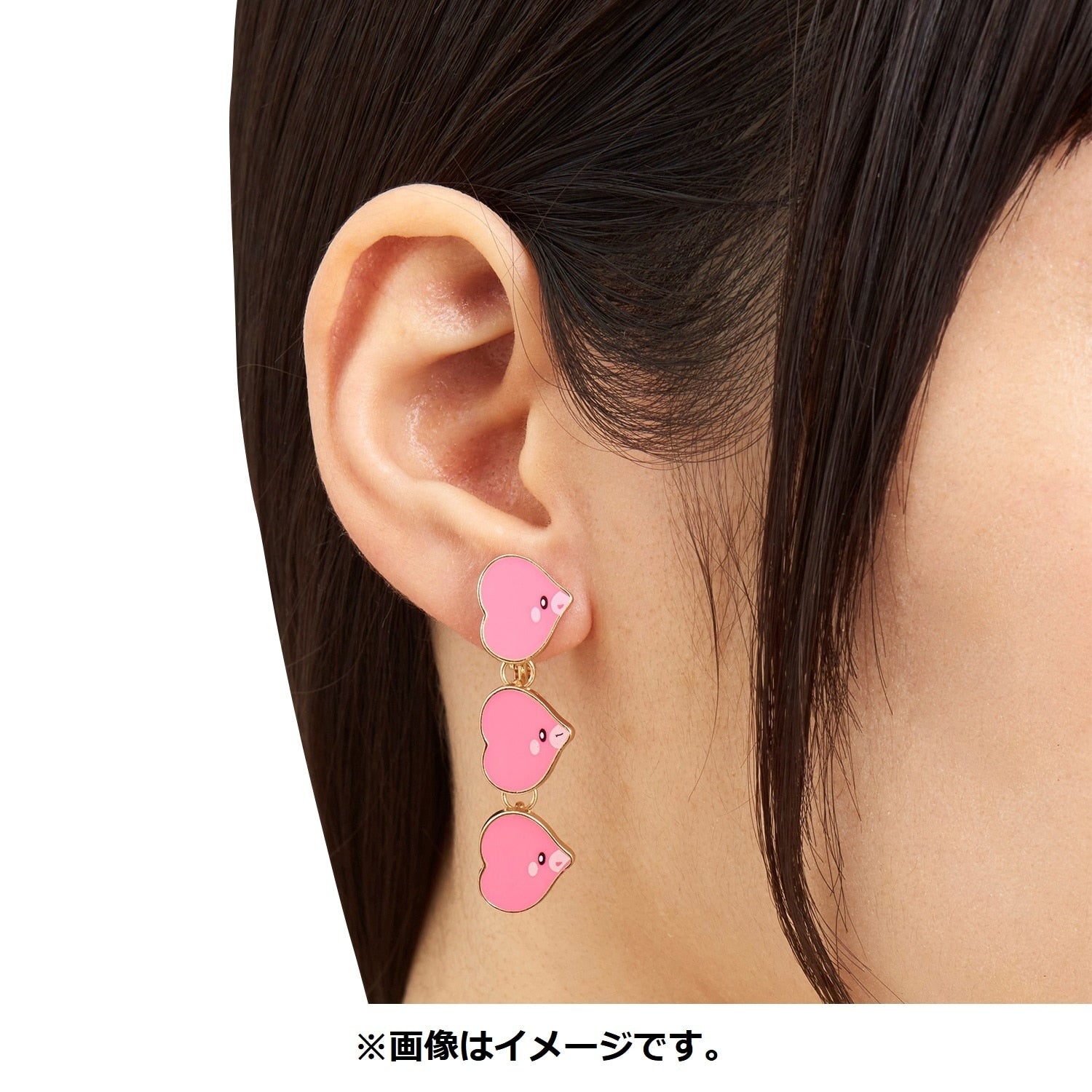 Pokémon Center Online exclusive earrings with vibrant colors from Japan