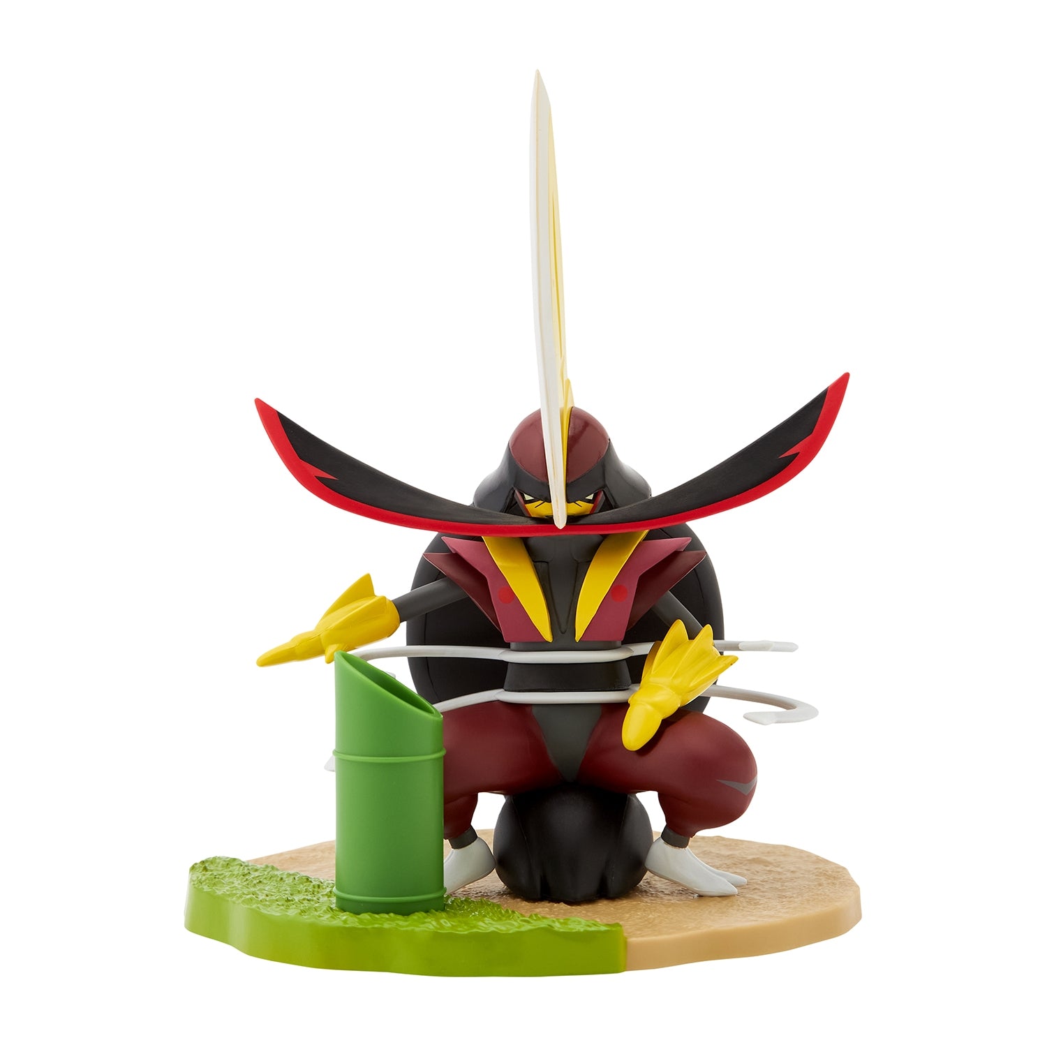 SECRET of MIGHT Dodgezan pen stand from Japan, featuring bold design
