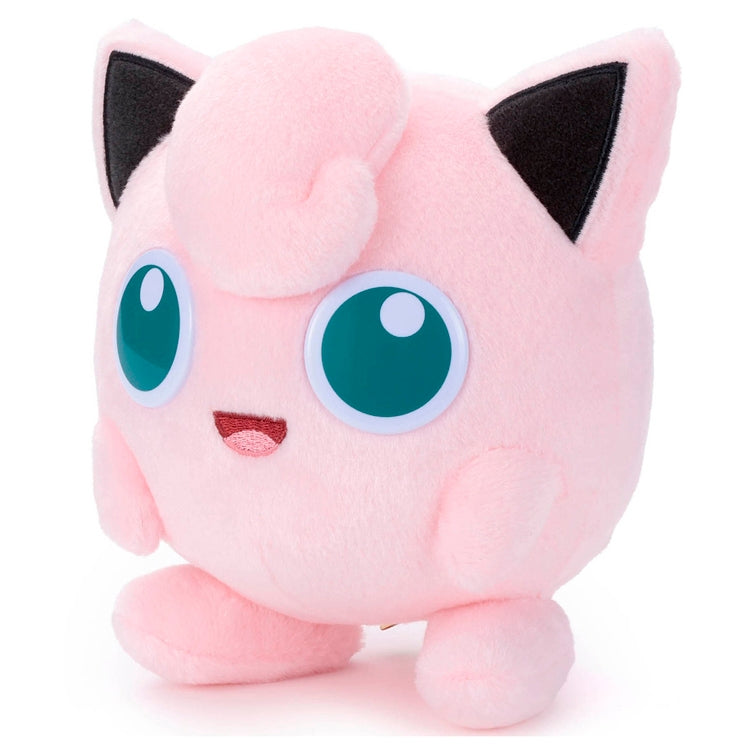 Authentic Japanese Pokemon plushie, pudding themed toy with detailed face from Japan