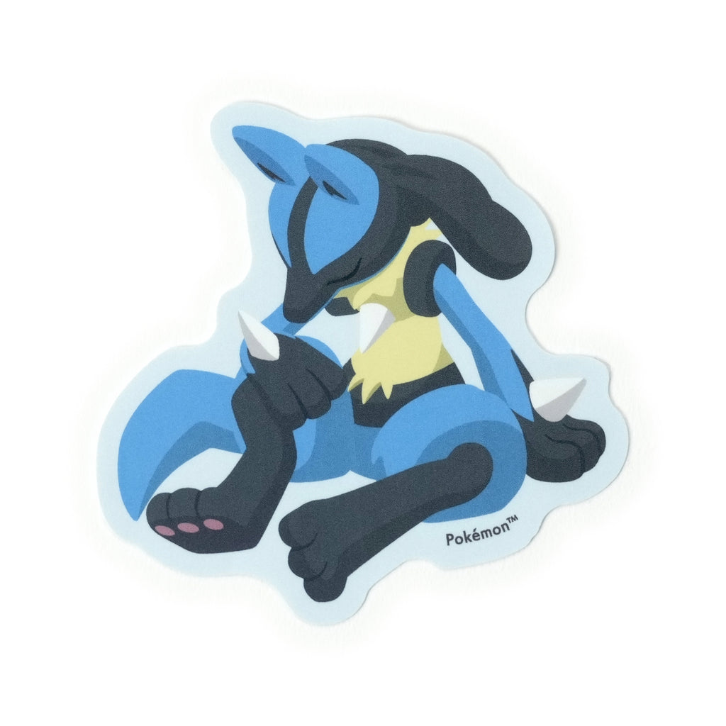 Pokemon Sleep Die-cut Sticker (Lucario)