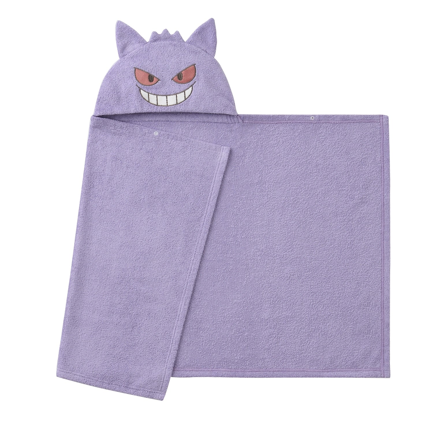 Monpoke Gengar hooded bath towel