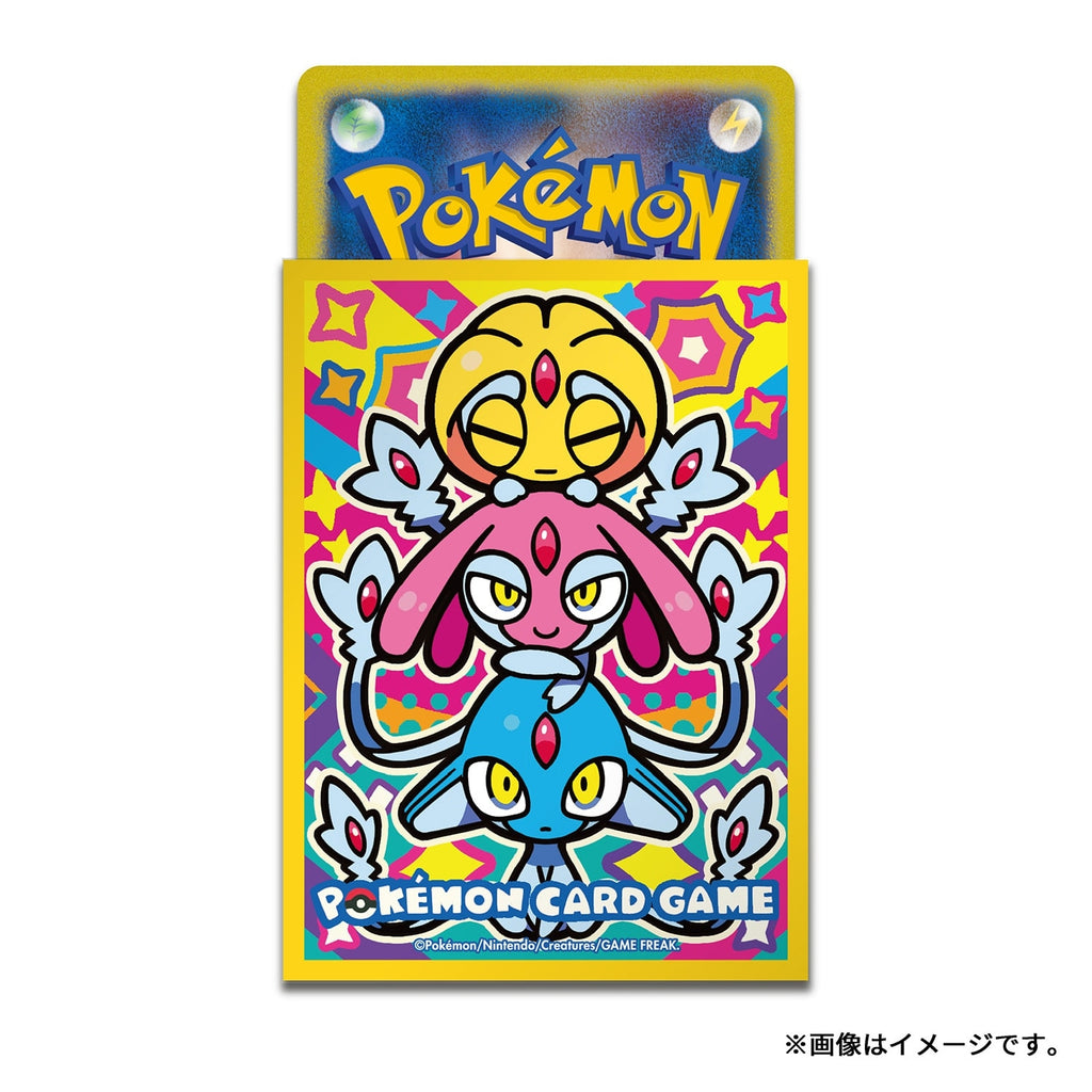 Pokémon Card Sleeves Colorful Triple Uxie Mesprit & Azelf Sinnoh Legends