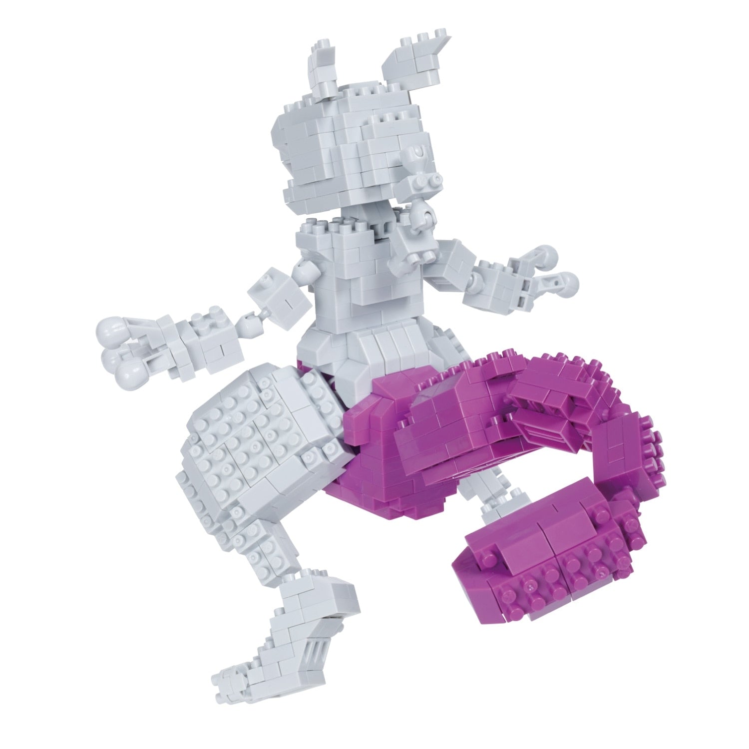 Deluxe Edition Nanoblock Mewtwo, authentic Pokemon collectible shipped from Japan