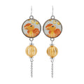 Pokemon Earrings Summer Festival Rokon with colorful beads from Japan