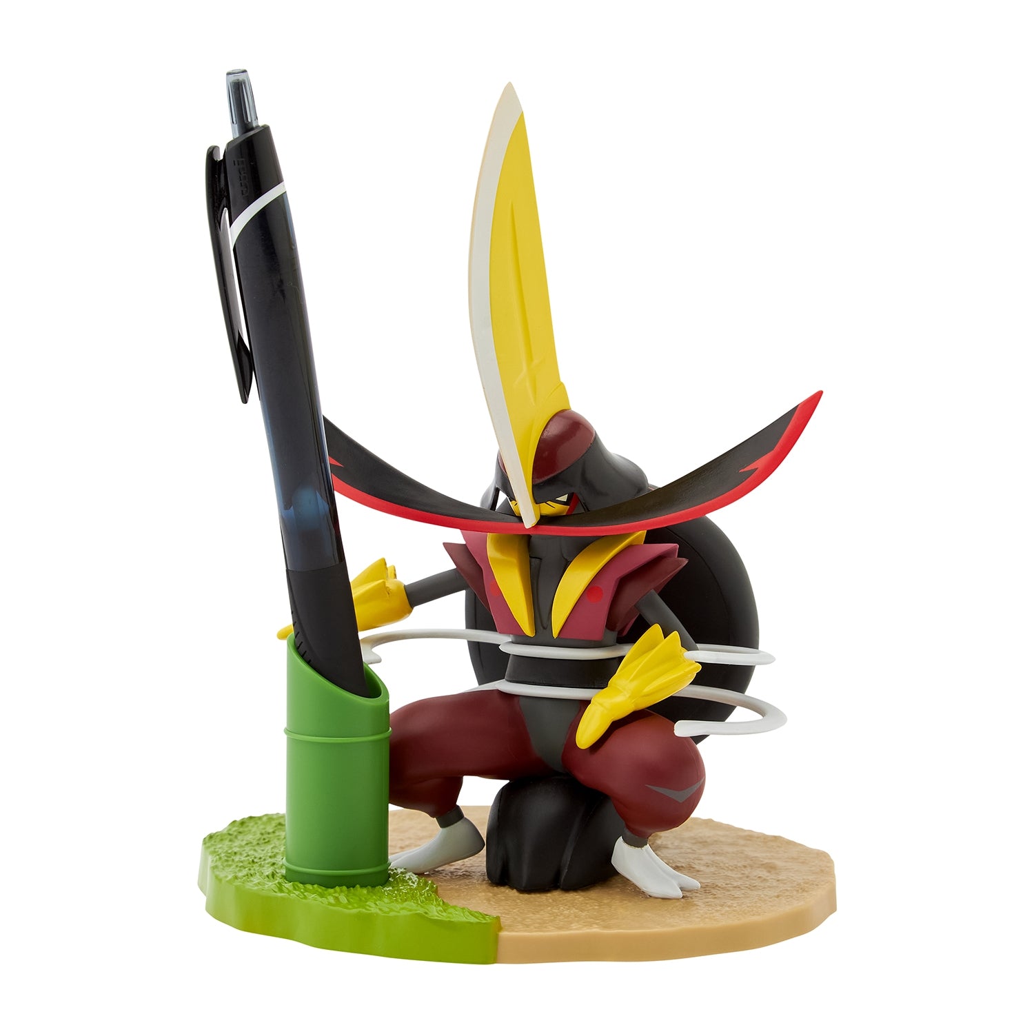 Authentic SECRET of MIGHT Dodgezan pen stand, official Pokemon Center Japan product