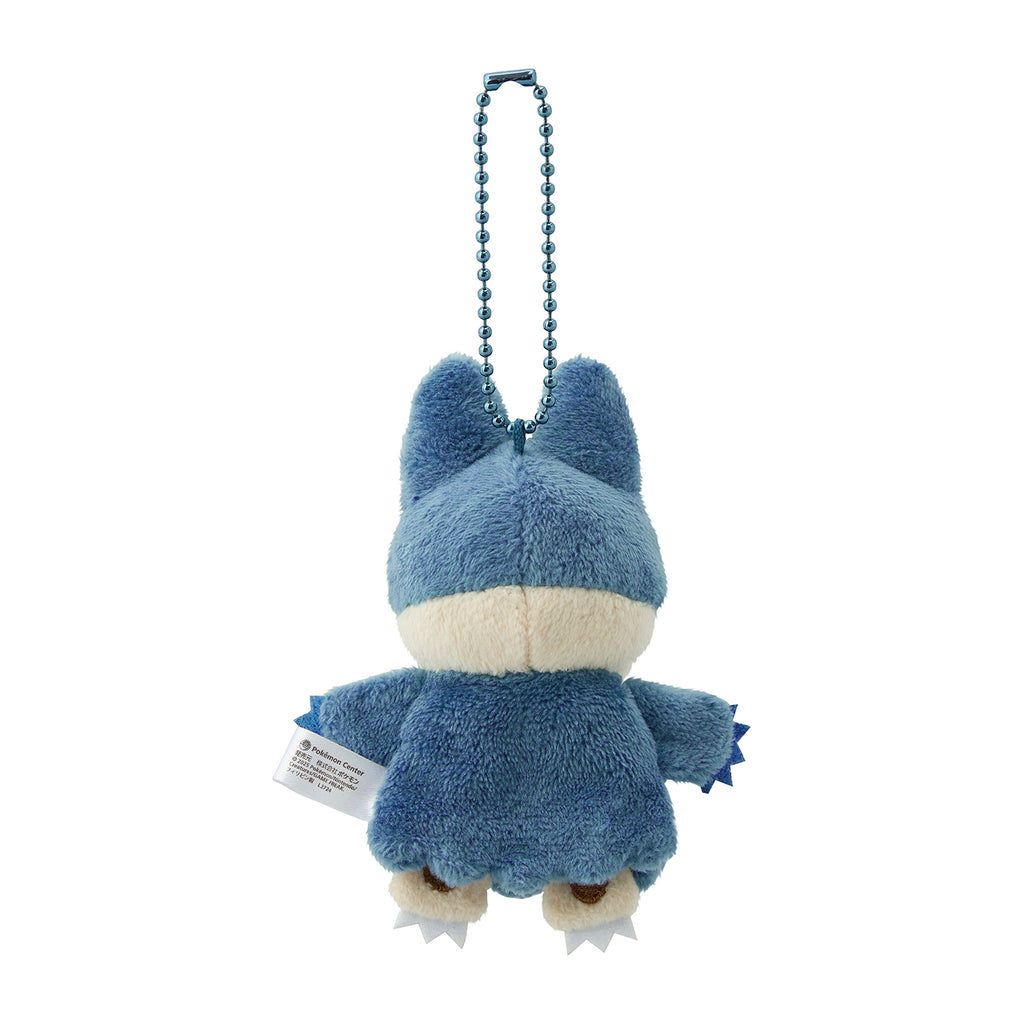 Japan-exclusive Papemon Gombe plushie with Yubiningyo mascot design